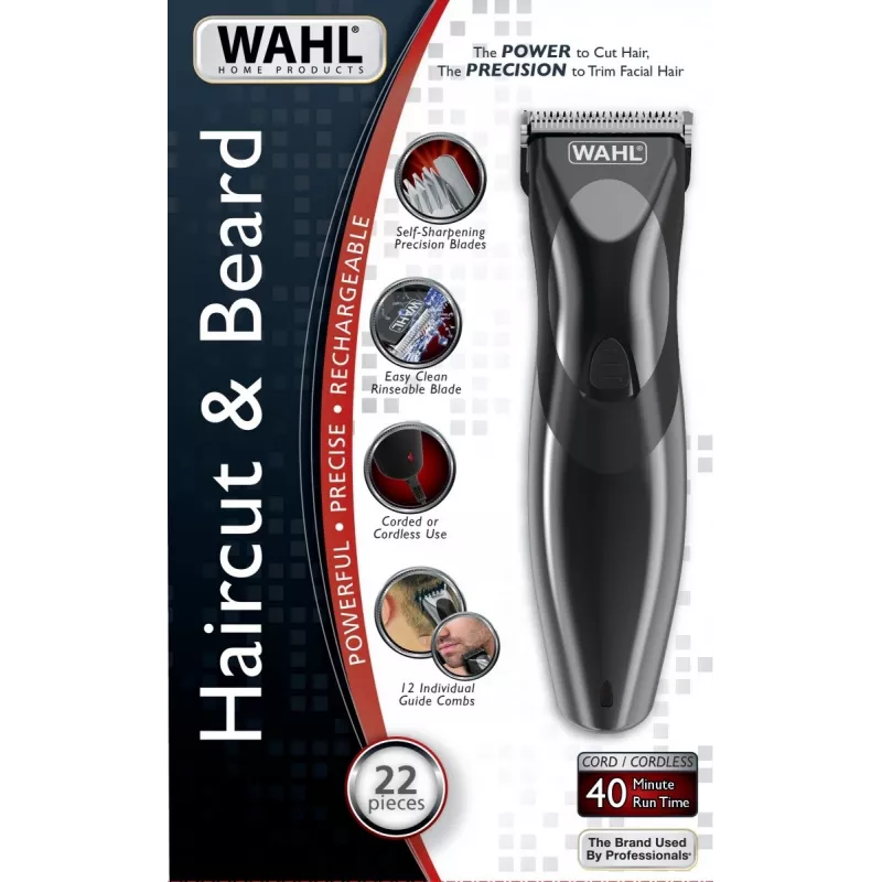 Wahl 9639-816 hair trimmers/clipper Black