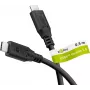 Goobay USB-C -Cable USB4 100 W 20 Gbit/s Power Delivery 0.5 m - -Plug> (74194)