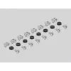 Delock - rack drawer - Black - 1U - 48.3 cm (19)