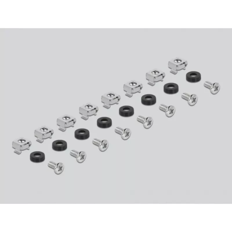 Delock - rack drawer - Black - 1U - 48.3 cm (19)