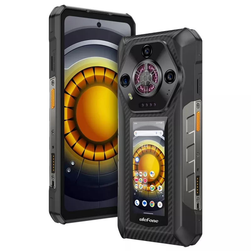 Smartphone UleFone Armor 30 Pro 5G, 6.58 inch display, 16GB RAM, 512GB storage, Black