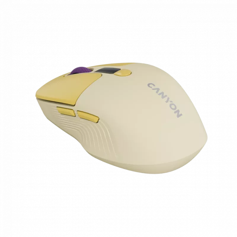Canyon MW-26 - 2in1 wireless optical mouse Bluetooth / 2.4 GHz - silent - 6 buttons - 800/1200