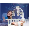 3in1 music projec tor carousel beige