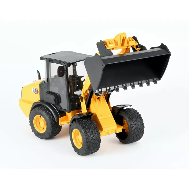 Compact articulated wheel loader BRUDER BR-02485 1:16 scale model, die-cast play vehicle