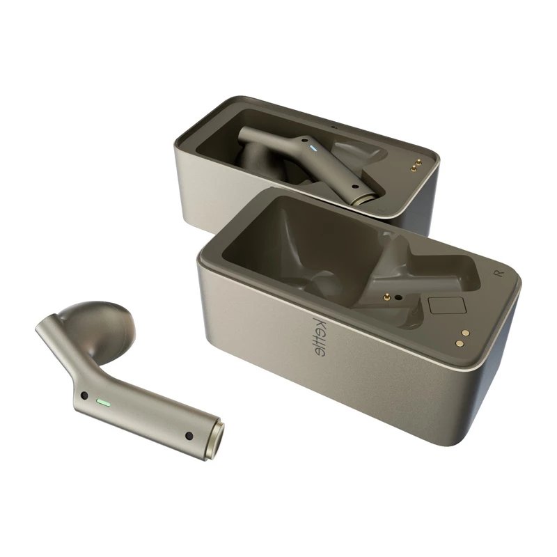 In-ear translator Timekettle W4 AI Gold — simultaneous translation earbuds