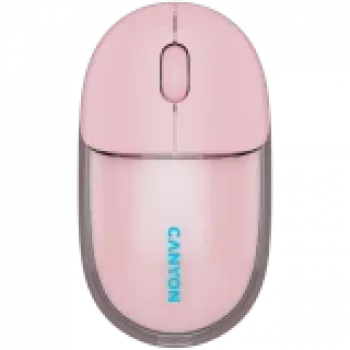 CANYON mouse OnClick 24 BT/ Wireless Transparent/Pink