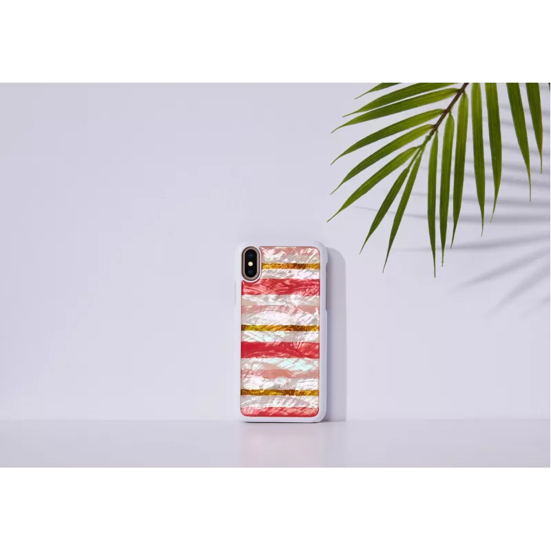 Phone case iKins for iPhone XS/XS Short — Cake White protective cover