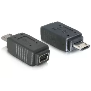 Adapter USB micro-B male to mini USB 5-pin DeLOCK 65063