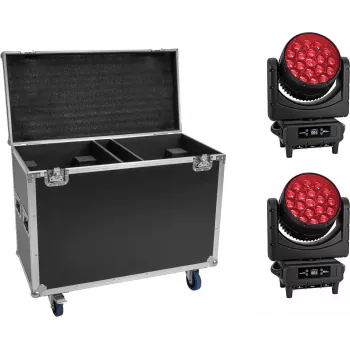 LED set EUROLITE TMH-H760 2x IP rated with wheeled case