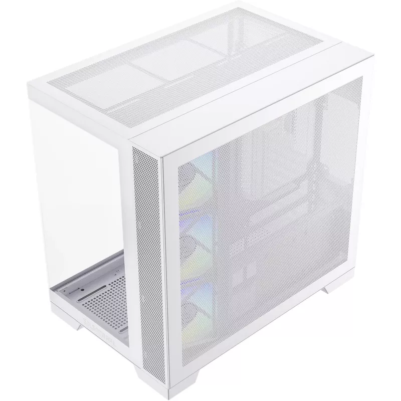PC case Silentware View A-RGB White VIEWWHITE — mid-tower with A-RGB lighting, white finish