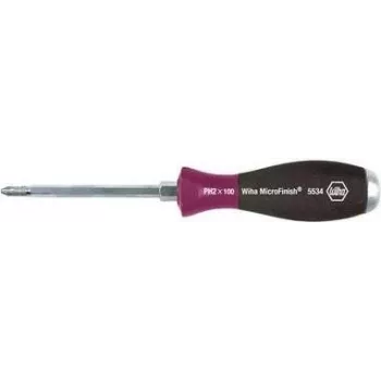 Screwdriver wiha Werkstatt PH 1, blade length 107 mm, DIN ISO 8764