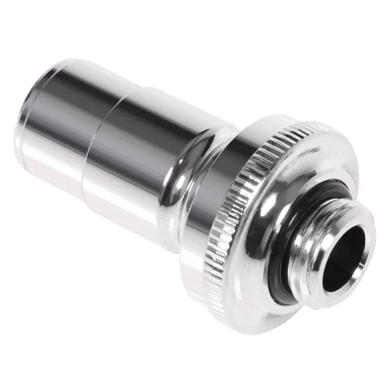 Alphacool quick disconnect fitting ES BLH1A push-in male AG chrome, model 13878