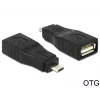 Cable gender changer Micro USB2.0-B USB2.0-A DeLOCK 65549