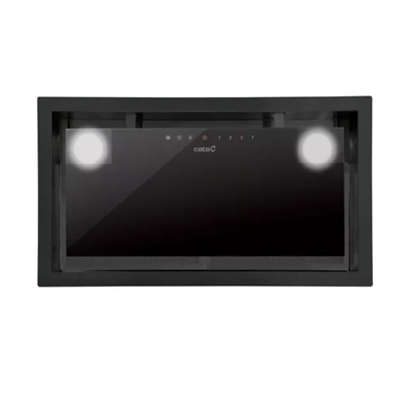 Built-under extractor hood CATA GC DUAL BK — 492 mm width, 1200 m³/h, metal filter, 50 dB