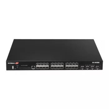 Network Switch EDIMAX FS-5428X — 24 Gigabit SFP ports, 4 × 10GbE SFP+ ports