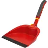 Dustpan WOLF-Garten BK-M 25 cm red/grey — outdoor garden dustpan, compact 25cm wide