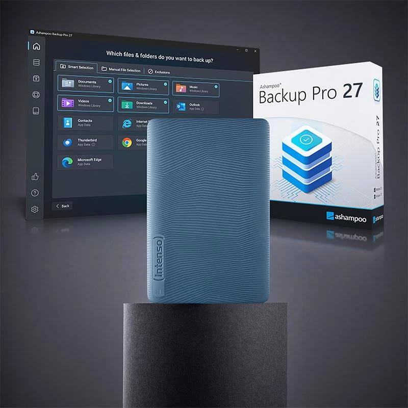 External HDD | INTENSO | 1000 GB | Colour Blue | 6029565