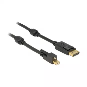 DisplayPort cable DeLOCK 83722 Mini DisplayPort 2m Black