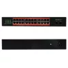 Network switch QOLTEC Gigabit Ethernet PoE 24xRJ45 2xSFP