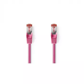 Nedis - Network Cable - RJ-45 (M) to RJ-45 (M) - 15,0m - SFTP - CAT 6 - Moulded, Round - pink (CCGP85221PK150)