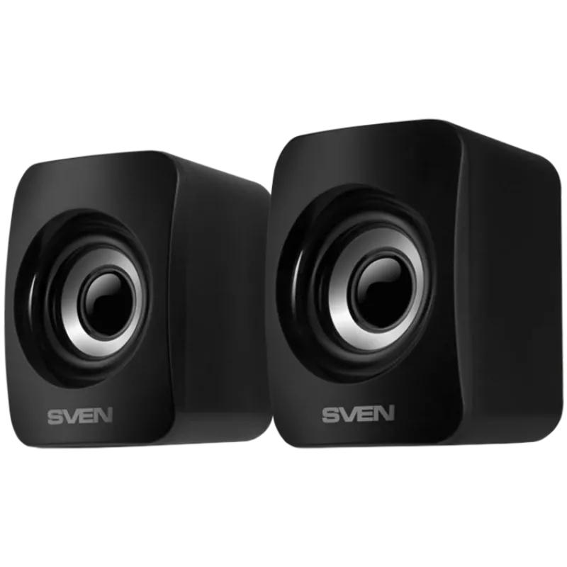 SVEN 130 USB-powered (2x3W); Volume control on the back