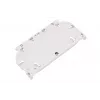 Fiber optic splice tray Extralink V2 24-core, ABS housing, white