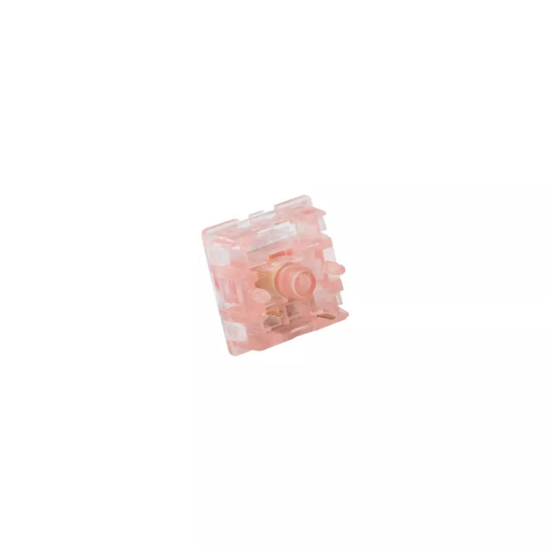 White Shark Venom Rose mechanical keyboard switches, 65 pcs