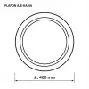 LED ceiling light ActiveJet AJE-KAMA 24W round 4000K 2580 lm IP20 40 cm