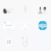 Reolink Argus Series B320 - 3MP Outdoor Battery-Powered Security Camera with Person/Vehicle Detection, Two-Way Audio