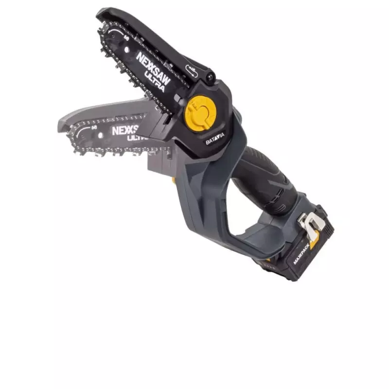 Batavia B.V. | 18V Nexxsaw Cordless Brushless One-Hand Chainsaw V3 Ultra, Without Battery and Charger | 17.78 cm | Chainsaw