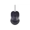 Wired full-size keyboard Gembird KBS-UM-04 USB QWERTY US English with mouse, black, 1.5 m cable
