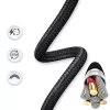 USB-C cable Tellur TLL155791, 1 m, 3A, Black