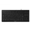Keyboard CHERRY STREAM TKL USB AZERTY French Black Wired 94 keys