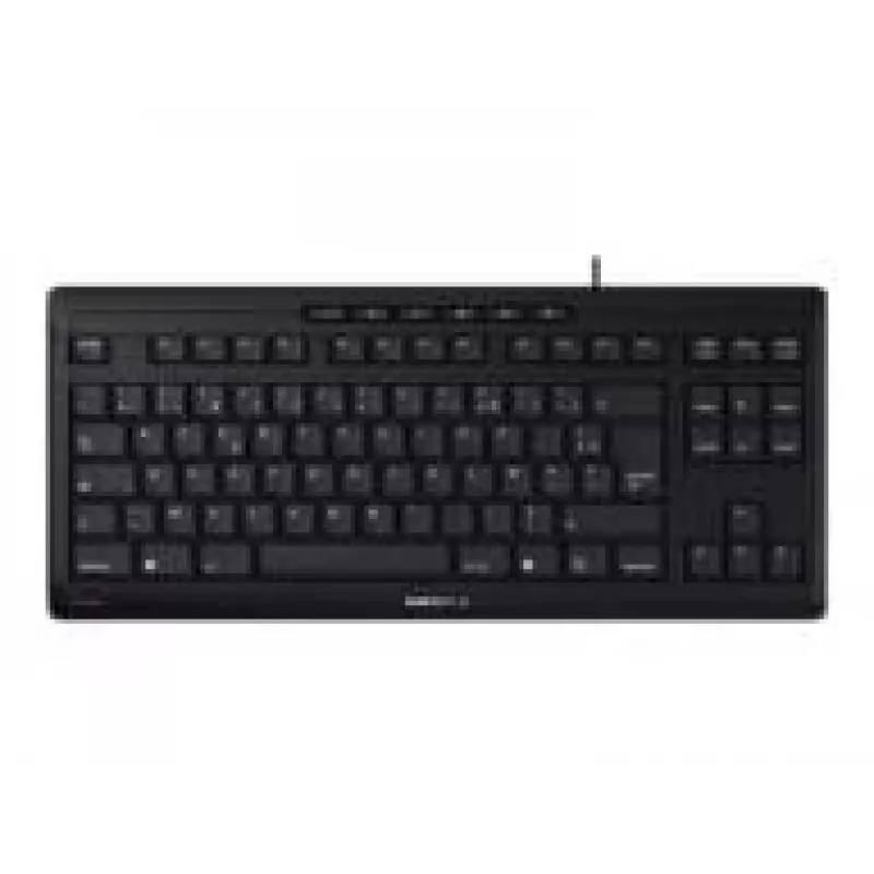 Keyboard CHERRY STREAM TKL USB AZERTY French Black Wired 94 keys