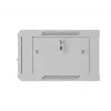Lanberg WF01-6404-23S 19 inch 4U Wall-Mount Rack Cabinet 600x450 mm Grey Perforated Door Flat Pack