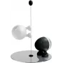 Seasoning shaker Alessi ASG02 BW Black Stainless steel White