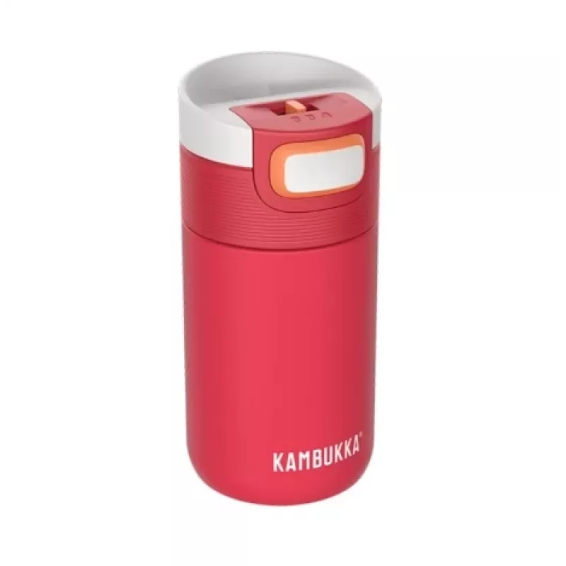 Thermal mug Kambukka ETNA 300 ml — stainless steel vacuum insulated, splash‑proof with SnapClean lid, 7.1 cm diameter