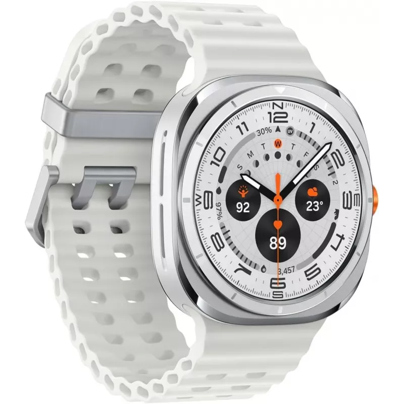 Smartwatch Samsung Galaxy Watch Ultra 47 mm Titanium White — AMOLED 1.5 inch, 4G, 64 GB, 590 mAh