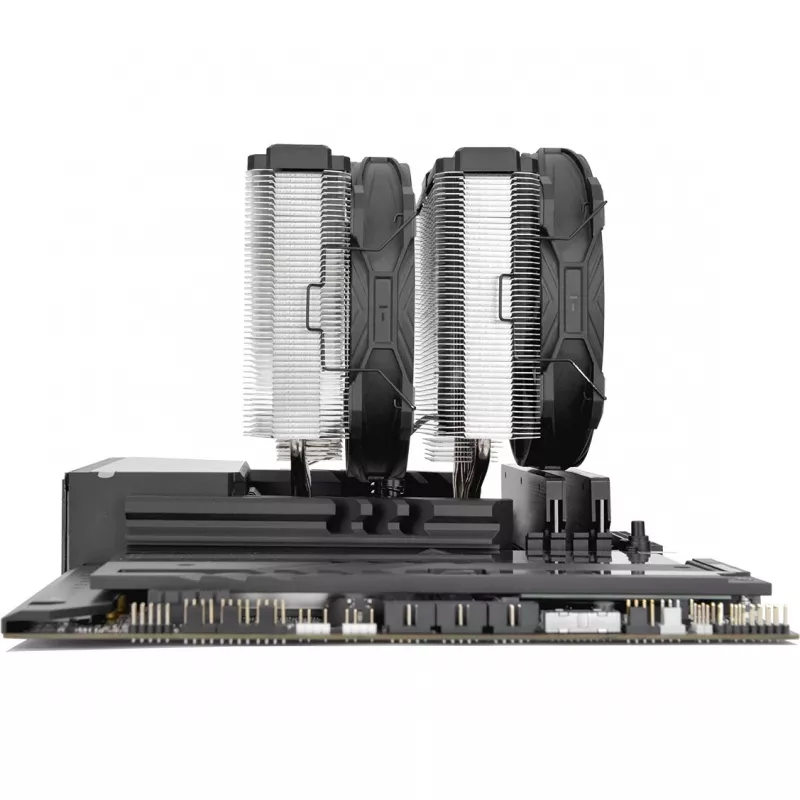Thermaltake TOUGHAIR 710 - Processor Air Cooler - (for: LGA1156, LGA1155, LGA2011, LGA1150, LGA2011-3, LGA1151, AM4, LGA2066, LGA1200, LGA1700, AM5)