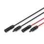 Cable Digitus DK-SCEC66-0050 6 mm² MC4 5 m Black Red