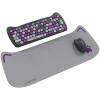 Wireless keyboard and mouse set CANYON HSET-W6 Kitty Edition – violet