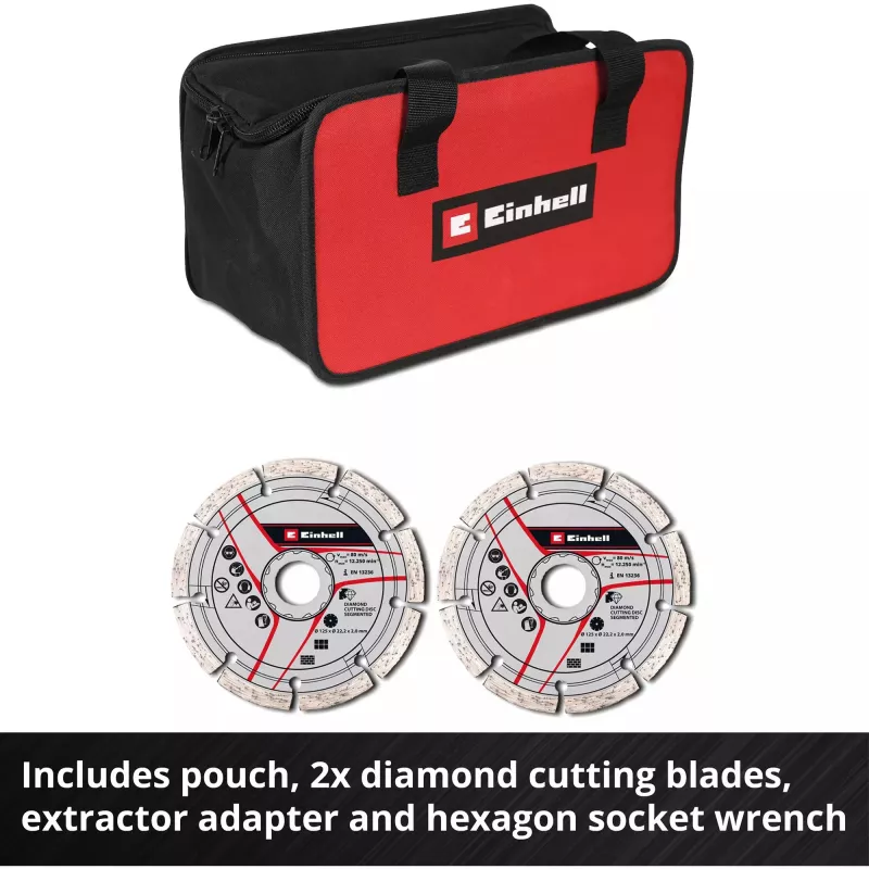 Wall chaser EINHELL TP-MA 36/30 Li BL-Solo 36 V, cordless, brushless motor, model 4350800