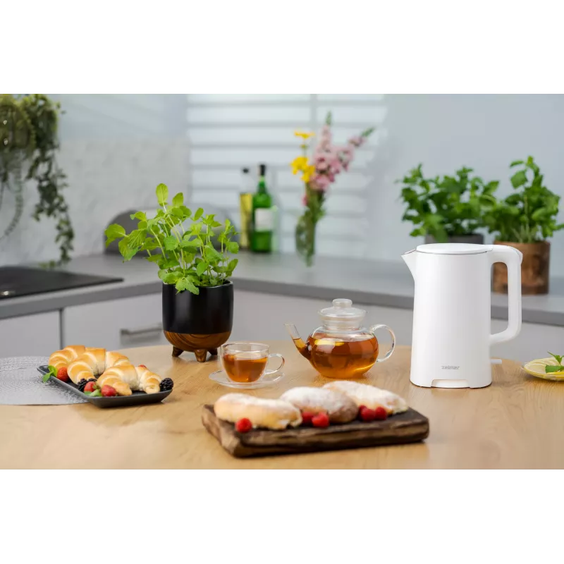 Electric kettle Zelmer 1.7L 2200W Silver