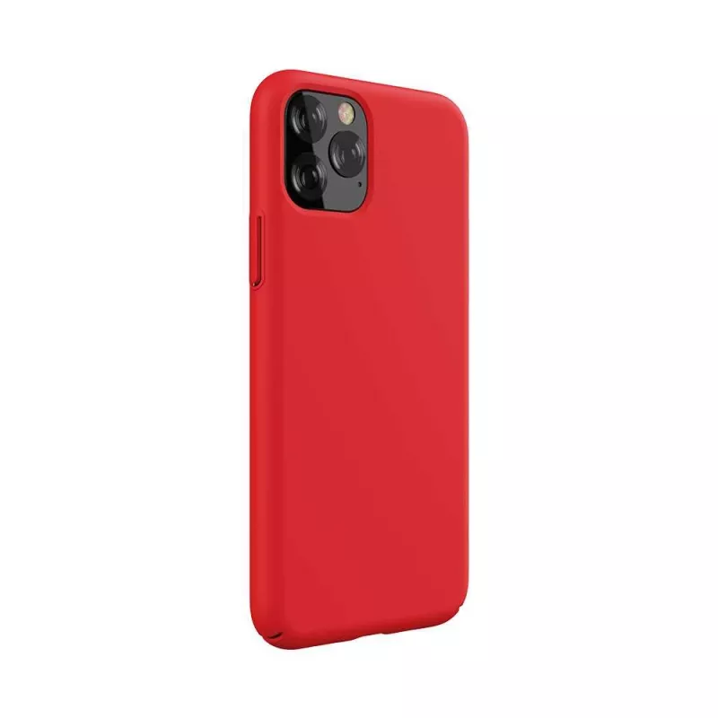 Phone case Devia Nature Series for iPhone 12 Pro Max, silicone, red