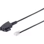 Telephone Cable ShiverPeaks 70000-10 — TAE F-plug to Western (RJ) plug, 10 m