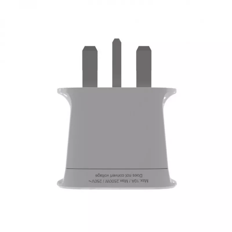 Power adapter GEMBIRD A-AC-UKMINTF — UK Type G plug to IEC C13 inlet, 15A