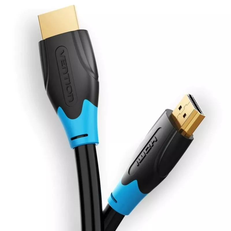 HDMI cable Vention AACBN 15 m, HDMI Type A to Type A, HDMI 2.0, 18 Gbit/s, ARC, gold-plated contacts, black