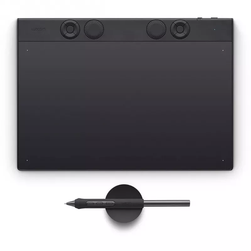 Wacom Intuos Pro Pen Tablet Medium Stifttablett, Bluetooth, USB, incl. Wacom Pro Pen 3