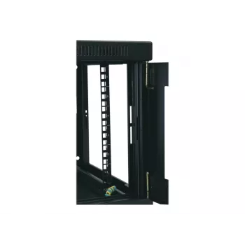 Tripp Eaton Tripp Lite Series 6U Wall Mount Rack Enclosure Server Cabinet Switch Depth Deep - Schrank Netzwerkschrank - geeignet für Wandmontage - Schwarz - 6U - 48.3 cm (19")