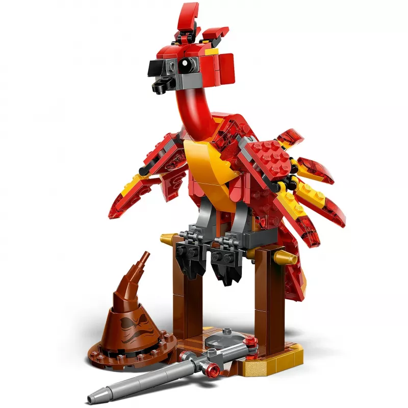 LEGO buildable Fawkes — Dumbledore's Phoenix model 76448, 299 pieces, 160 mm height, age 8+